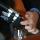The Coravin in action (Photo: Jonathan Wiggs/The Boston Globe via Getty Images)